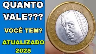 CUIDADO MOEDA VALIOSA DE 1 REAL 2002 JUSCELINO KUBITSCHEK atualizado #2025