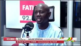 INVIT&Eacute; MATINALE RSI : EL  THIERNO CISS&Eacute; COORDONNATEUR DU CNCR