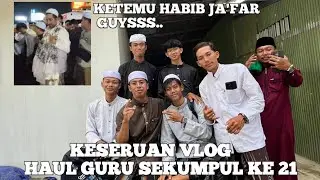 KESERUAN BERANGKAT HAUL ABAH GURU SEKUMPUL, TERNYATA HABIB JA'FAR HADIR JUGA GUYSS