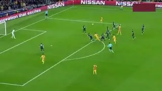 Luis Suarez Header Barcelona 2-1 Atletico Madrid