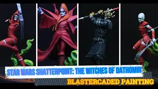 How To Paint Star Wars Shatterpoint: Mother Talzin, Savage Opress, Nightsisters
