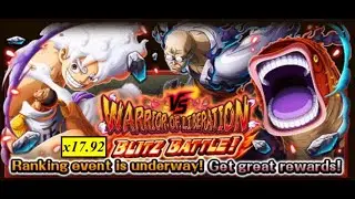 OPTC - Vs Warrior of Liberation BLITZ BATTLE! x17.92