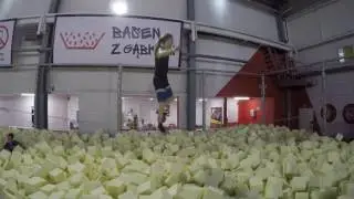 Slackline - Park Trampolin JumpWorld Wrocław