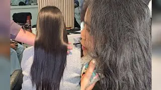 Hair Smoothening Treatment [Step by Step Full Video] #hairsmoothening #Transformation #trending #yt 