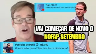 Fernando Gil ficou maluco com o NoFapSetembro e o Vassy Juventudista 