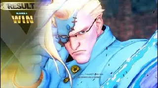 STREET FIGHTER V Nash vs Ed
