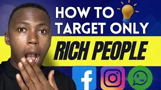 How To Target Rich Audience On Facebook And Instagram Ad | Facebook Ads Audience Targeting