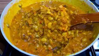 Как приготовить настоящую вкусную кашу из фасоли / быстрый и простой рецепт каши из фасоли