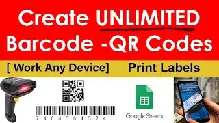 Barcode - QR Codes Generator in Google Sheets 💯