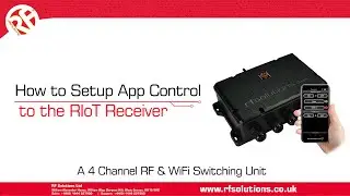 RIoT Receiver - How to Add WiFi Control from the RIoT Smartphone Apps