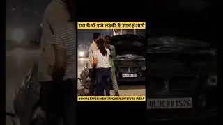 Social Experiment | Women Safety in India#shorts #ytshorts #manishachauhan #viral #emotional #viral