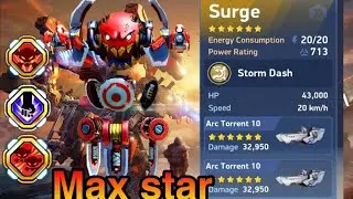 First time using surge game arc torrent 10 + arc torrent 10 max star, Mech Arena Robot Showdown