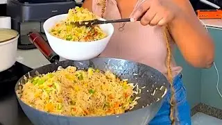 How to prepare fish fried rice recipe 