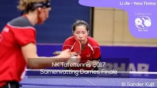 Li Jie - Yana Timina | NK Tafeltennis 2017 FINALE