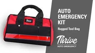 Auto Emergency Bag + Roadside Assistance First Aid Kit | Thrive