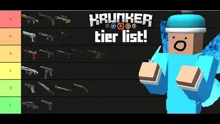 Krunker Weapons Tier List!