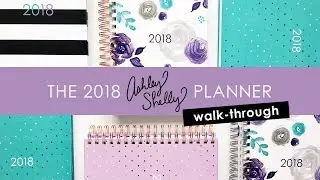 2018 Planners | The Ashley Shelly Planner Walk-through