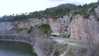 prueva vuelo sobre agua