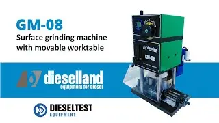 GM-08. Surface Grinding Machine with movable table