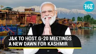 J&K to host G-20 meetings next year: First major global summit after abrogation of Article 370