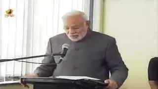 Narendra Modi and Fiji PM Frank Bainimarama joint press conference