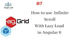 Ag-grid | Infinite scroll in ag-grid  | lazy loading in ag-grid