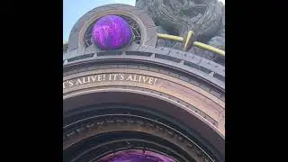 Stepping under the Chronos and into the four portals at Epic Universe