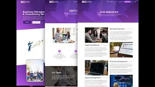 Website Template Kit: A Four-Page Business Website Using WordPress & Elementor