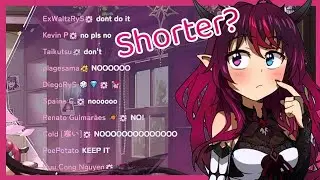 IRyS Wants To Nerf Her Thighs But Chat Got Upset 【Hololive EN】