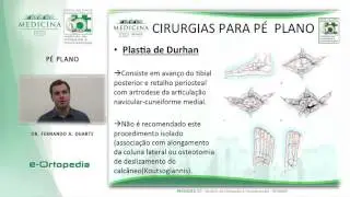 Pé Plano - Dr. Fernando A. Duarte