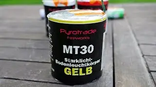 MT30 HEFTIG Magnesium Topf GELB | PyroExtremGermany