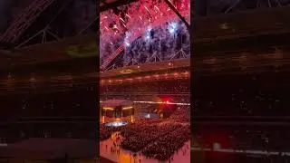 AEW All in Wembley. #Fireworks #pyro #aew #aewallin #wrestling #entrance @richard_roams