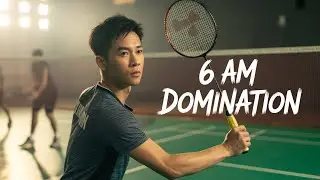 Badminton player ಎಂದರೆ: morning 6 AM court, night 11 PM bed!