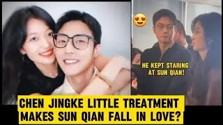Chen Jingke's sweet treatment to Sun Qian! | Island #chenjingke #sunqian