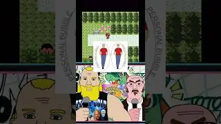 Respect Space #shorts #gaming #pokemon #pok&eacute;mon #pokemongold #funnygameplay #funnygaming