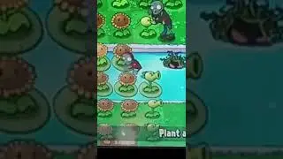 water zombie #pvz #plantsvszombies #gaming #games #shorts #youtubeshorts #minigames #zombie