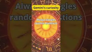 Gemini's curiosity #shorts #horoscope