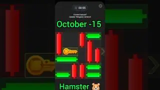 Mini game 15 October Mini Game Key 100% Solved | Hamster Kombat Puzzle For Today | oct 15 mini game