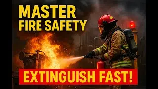 How to respond & extinguish fire, A fire safety guide & master class for everyone#fire #fyp #ai