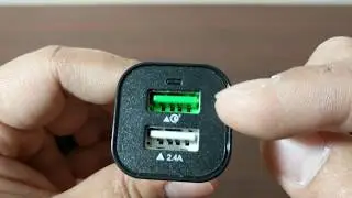 TechStone Dual Car Charger Quick Charge 3.0 from Amazon.com