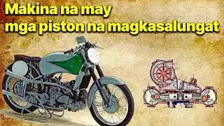 Motor na may Opposing Pistons, Kinabit sa Motorsiklo! Paano nga ba ito gumagana?
