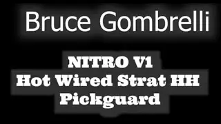 Gombrelli Guitars HH NITRO V1 Series - V1 with Fender 