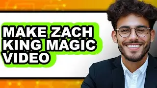 How To Make Zach King Magic Video