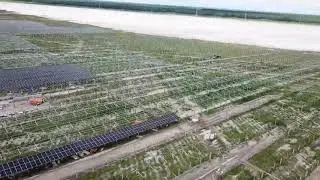 Solar First 108MW PHC Pile Solar Farm Project in Vietnam