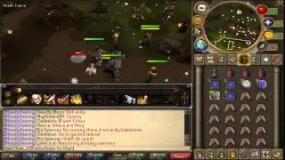 RunescapeLast Winter Weekend Snow Man Attack!
