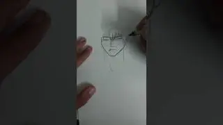 time-lapse drawing 🎨 #shorts #animeeart #fanart #art #drawing