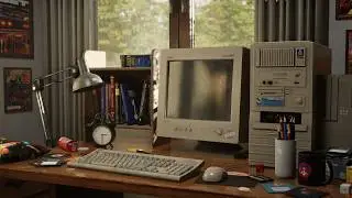 Retro Computer Game Environment Art | Unreal Engine 5