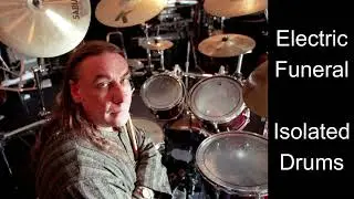 Black Sabbath Electric Funeral Isolated Drums