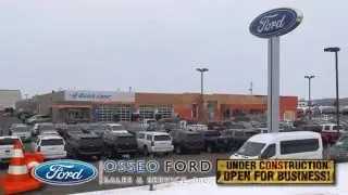 Osseo Ford - Open for Business During Construction