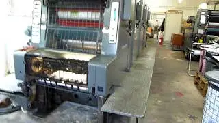 Heidelberg MOVP 4 color offset printing machine for sale Gab Supplies Ltd 1987